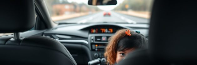 Dziecko na przednim siedzeniu – przepisy i kiedy wyłączyć poduszkę powietrzną pasażera